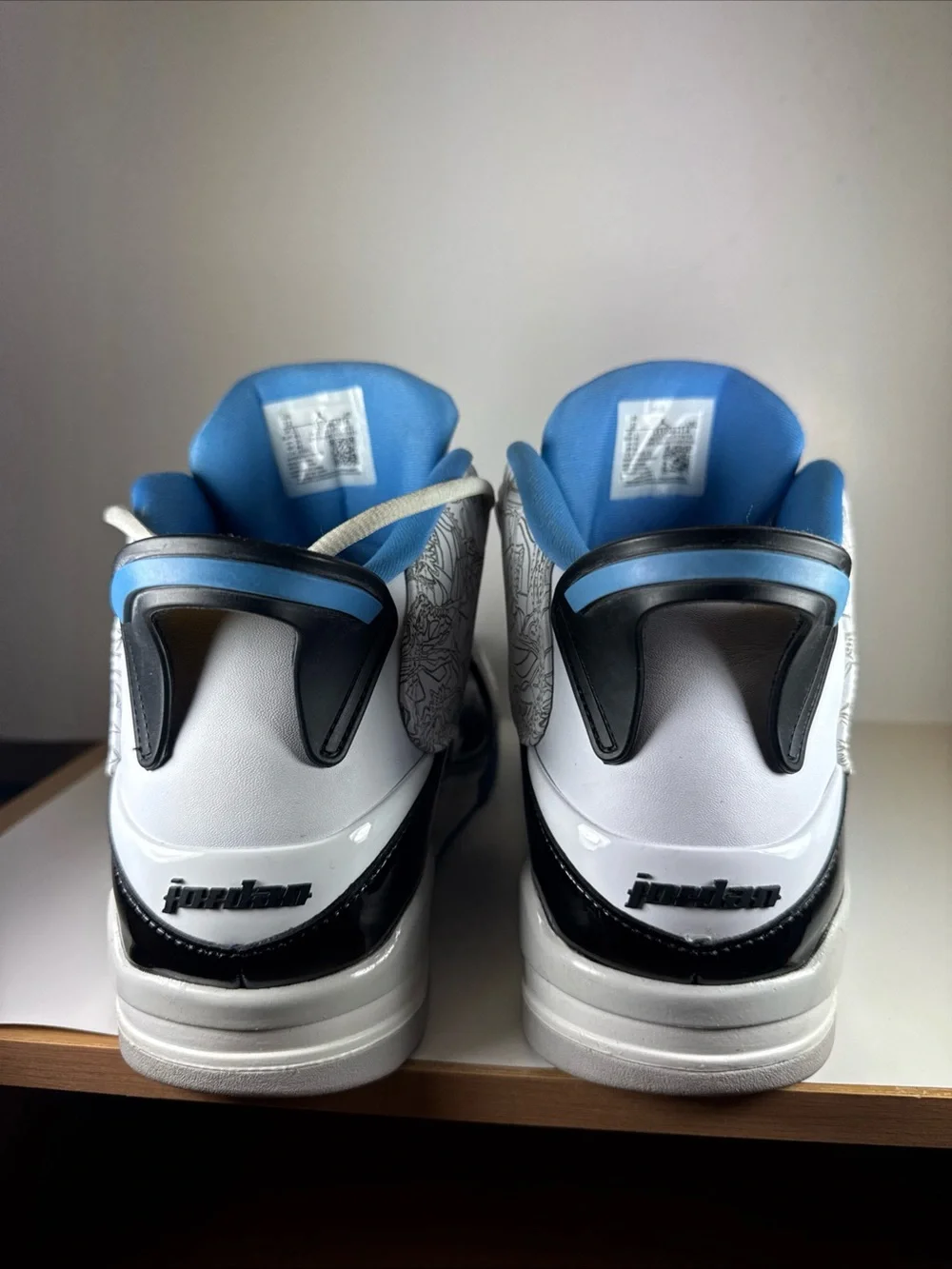 Air Jordan Dub Zero Legend Blue Size 12 Men’s White/University Blue Sneakers